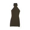 1:12 Scale Women Dress Action Figure Clothes Cosplay Fashion Miniature Costume Female Doll Outfit for 6 Inch Figures- Green view 1