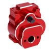 Yoidesu RC Complete Transmission, CNC Aluminum Alloy 24:1 Complete Transmission Smooth Operation for 1/18 RC Crawler Car Upgrade Part (Red) view 4