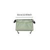 PawwJoy Stroller Organizer Storage Bag Non Slip Lightweight Oxford Cloth Hanging Pocket for Outdoor Activities Camping Universal Pouch- Green view 3