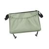 PawwJoy Stroller Organizer Storage Bag Non Slip Lightweight Oxford Cloth Hanging Pocket for Outdoor Activities Camping Universal Pouch- Green view 4