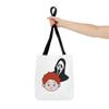 Personalized Tote Bag - Fun & Cheerful Gift for Kids and Adults - Halloween trick or treats bag view 4