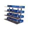 1/32 Scale Diecast Model Car Display Case with Parking Lot Scene Desktop Storage Shelf for Collectors- 4 Layer view 1