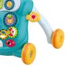 Baby Push Walking Toy with Music and Learning Features for 6-12 Months, Multifunctional Activity Center with Steering Wheel for Toddlers 12-36 Months- Green view 3