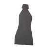 1/12 Scale Girl Dress Action Figure Clothes for 6 Inch Female Dolls Cosplay Casual Costume Outfit Accessories- Grey view 1