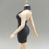 1/12 Scale Girl Dress Action Figure Clothes for 6 Inch Female Dolls Cosplay Casual Costume Outfit Accessories- Grey view 3