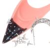 Toyvian Elf Fairy Ears with Earrings, Pointed Ears Halloween Fairy Pixie Soft Pointed for Halloween Vampire Cosplay Plastic Fake Pixie Tips Costume Accessories Multi view 3