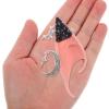 Toyvian Elf Fairy Ears with Earrings, Pointed Ears Halloween Fairy Pixie Soft Pointed for Halloween Vampire Cosplay Plastic Fake Pixie Tips Costume Accessories Multi view 4