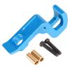 Aluminum Alloy RC Car Body Clip Retainer 1:16 Scale Shell Clip for 16208 H16H RC Rock Crawler On Road Vehicle Models- Blue view 1