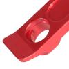 Aluminum Alloy RC Car Body Clip Retainer 1:16 Scale Shell Clip for 16208 H16H RC Rock Crawler On Road Vehicle Models- Red view 3