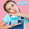 Cinnamoroll SLIMYGLOOP Jar, 8 oz. Blueberry-Scented Glitter Slime with Mix-Ins & Collectible Charm view 2