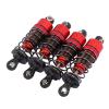 CUIFATI RC Car Oil, RC Cors Agross Kit Vibration Ablibral Improves Handling Performance for 1/10 Crawler (Red) view 3