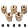 32P Pinion Gear Set, Motor Gears Kit for RC Car, 7075 Aluminum Alloy 12T 16T Gear Set with 5PCS Gears, Performance RC Accessories for 110/ Scale Drift Racer Brushless Motor view 1