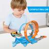 Boys Race Track Sets | Race Car Track for Boys and Kids - Wall-Climbing Kit Safe Play for Home Travel Party Indoor Birthday Outdoor Toddler Activity view 2