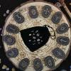 13-Piece Wooden Rune Set with Storage Bag for Divination Fortune Telling Crystal Meditation view 4