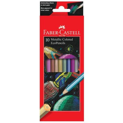 10 Metallic Colored EcoPencils - #120410GE