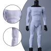 1/12 Scale Action Figure Bodysuit White Base Layer Elastic Jumpsuit for Male Female Figures view 4