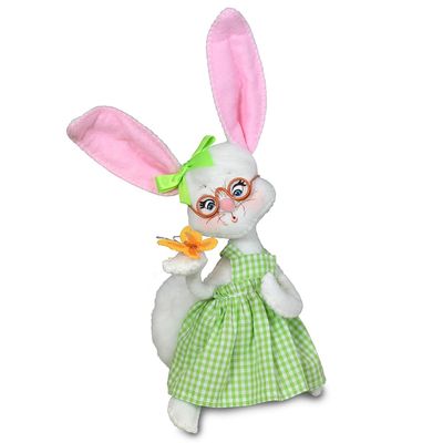 6in Bunny with Butterfly - Annalee Dolls