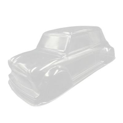 1:10 RC Car Body Shell for 210mm Wheelbase, Unfinished Design Transparent Polycarbonate DIY Customizable Replacement Body
