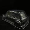 1:10 RC Car Body Shell for 210mm Wheelbase, Unfinished Design Transparent Polycarbonate DIY Customizable Replacement Body view 3