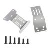 1:10 Scale Stainless Steel Skid Plate Protector Guard Plate for RC Car Remote Control Replacement Parts view 1