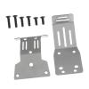 1:10 Scale Stainless Steel Skid Plate Protector Guard Plate for RC Car Remote Control Replacement Parts view 4
