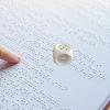 Braille Dice for Social Gatherings with Elevated Black Dots Tactile Game Pieces for Visually Impaired view 4