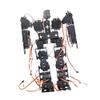 17 DOF Bipedal Walking Robot Bracket Kit with Servo Horn for DIY Robotics Projects and Competitions view 3