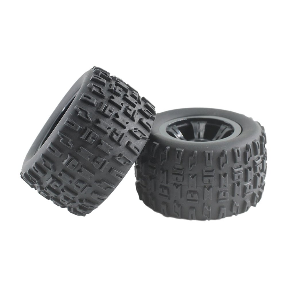 2Pcs RC Car Wheels and Tires Replacement for 1:18 18101 18101Pro 6.7 cm Spare Parts Rugged Terrain Performance