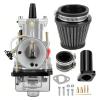 24mm Carburetor Kit with Air Filter for 212 224 196 200 GX200 CT200U Mini Go(Black) view 1