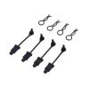 RC Parts For Arrma 1/10 8Pcs Body Clip Retainer Shell Post Column Bent Springy R Pins Mount RC Car Upgrade Replacements Parts view 1