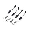 RC Parts For Arrma 1/10 8Pcs Body Clip Retainer Shell Post Column Bent Springy R Pins Mount RC Car Upgrade Replacements Parts view 2