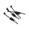 RC Parts For Arrma 1/10 8Pcs Body Clip Retainer Shell Post Column Bent Springy R Pins Mount RC Car Upgrade Replacements Parts view 4