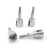 4 PCS HSP 02033 Steel Stub Wheel Axle Parts for 1/10 Redcat Volcano EPX Pro Monster Truck Brontosaurus 94103 94107 94111 RC Car(Silver 4pcs) view 3