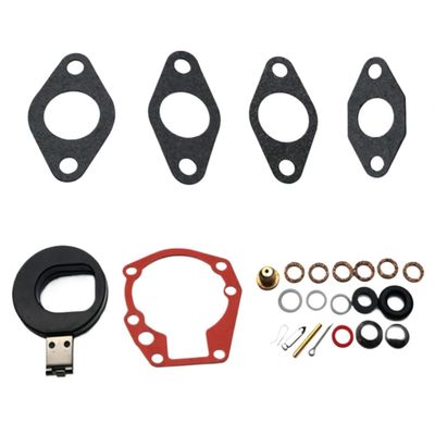 Marine Carburetor Repair Kit with Float for 5hp 5. 5hp 6hp 7. 5hp 10hp 15hp 18hp Compatible with 439071 382048 383067 398532