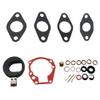 Marine Carburetor Repair Kit with Float for 5hp 5. 5hp 6hp 7. 5hp 10hp 15hp 18hp Compatible with 439071 382048 383067 398532 view 1