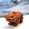 3D Printed Polar Bear, Full Articulated Brown Polar Bear, Cute Arctic-Inspired Animal Toy, Stress Relief Fidget Toy, Desk Decor - ABPB-Large view 3