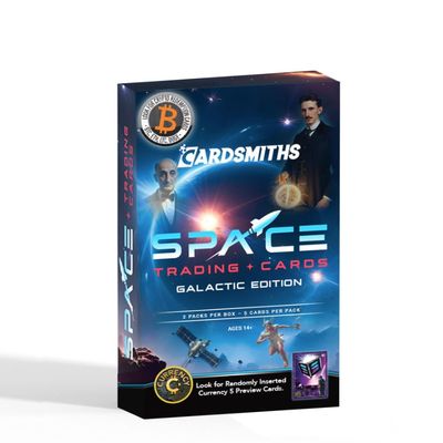 SPACE: Galactic Edition Trading Cards Inner Carton | 6 Mega Boxes