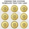 10-100 PCS Custom Challenge Coin with Text/Photo, Custom Coin with Acrylic Case, Personalized Metal Pocket Coin Token, Customized Memorial Gift for Boyfriend Company Club Military Sport Event (Gold) view 3