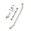 Compatible with MN128 1/12 Remote Control Car Upgrade Parts Modification Spare Aluminum Alloy Stronger Steering Link Rod Kit RC Car Accessories(Silver) view 1