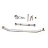 Compatible with MN128 1/12 Remote Control Car Upgrade Parts Modification Spare Aluminum Alloy Stronger Steering Link Rod Kit RC Car Accessories(Silver) view 2
