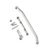 Compatible with MN128 1/12 Remote Control Car Upgrade Parts Modification Spare Aluminum Alloy Stronger Steering Link Rod Kit RC Car Accessories(Silver) view 3