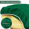 Felt Card Table Game Round Tablecloth Poker Table Game Table Topper Mat Elastic Card Game Table Protector (Felt) Felt view 4