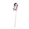 getuse Inflatable Hobby Horse Stick Toy PVC Horse Head on Stick for Party Decorations 37.01x13.39inch- White Red Head view 4