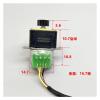 15MM Two-Phase Four-Wire Stepper Gear Electronic Starter DC 5V 23rpm Stepping Electronic Starter with 12T Gears view 2