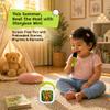 WonderBuddy StoryBox Mini, 200+ Stories & Rhymes Preloaded, Educational Toy, RGB Lights, Kids BT Speaker, Birthday Gift for 2+ Year Kids, Musical Toys for 2+ Year Old Boy & Girl - Tiger with Mic view 2