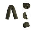 1/12 Scale Male Doll Cargo Pants Straight Leg Miniature Outfit for 6 inch Action Figures BJD Dolls Accessories- Green view 2