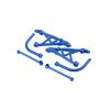 DMSHAETS Nylon Front Head Kit Or Rear Shock Absorber Support Tower Set Compatible with 1/5 HPI ROFUN ROVAN KM Baja 5B 5T 5SC Parts(Rear Blue) view 1