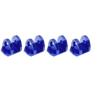 Parts For Arrma For Mini For MOJAVE For GROM For Granite For Grom For Typhon 1/14 1/18 4pcs Metal Shock Absorber Protection Cover Cap Protector(Blue)