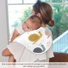 Mazeann Forest Cute Snail Burp Cloths Baby Boys Girls Absorbent Soft Cotton Burping Cloths Rags, 2 Pack view 4
