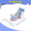 1/4 Doll Shoes with Bow Decorations, Resin Dance Shoes for BJD Dolls, 2.2x0.98 inch Costume Accessories for Cosplay and DIY Home Decor- view 2